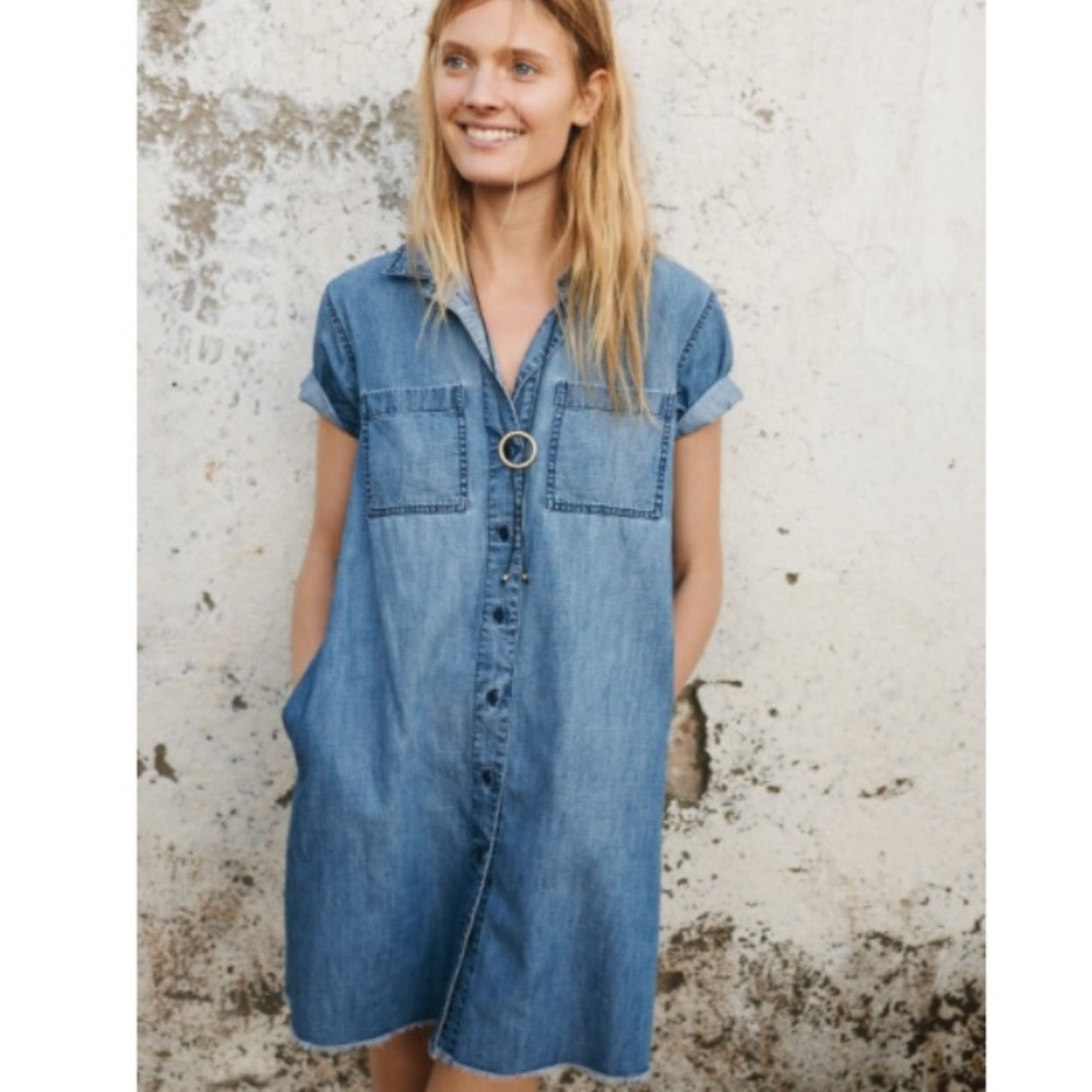 SOLD-Madewell Denim Dress